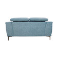 5.5Ft Easy Clean Fabric - 2 Seater Sofa 907